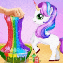 Unicorn Slime Cooking 1